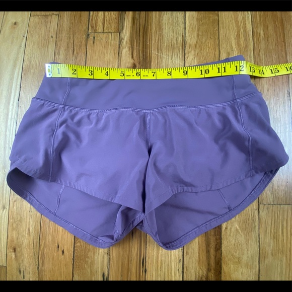 🚫Lululemon size 2 speed up shorts color purple - Picture 5 of 10